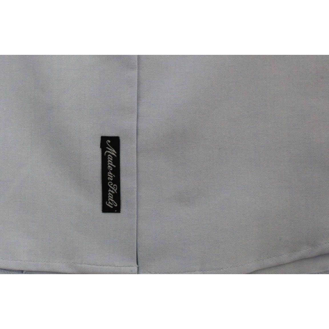 Cavalli Light blue cotton shirt
