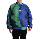 Dolce & Gabbana Multicolor Logo Crewneck Pullover Sweater