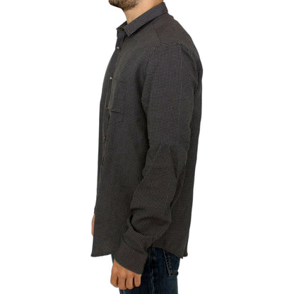 Costume National Gray linen casual shirt