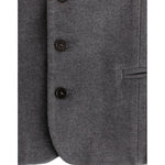 Costume National Gray cotton blend casual vest