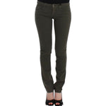Costume National Green slim leg jeans