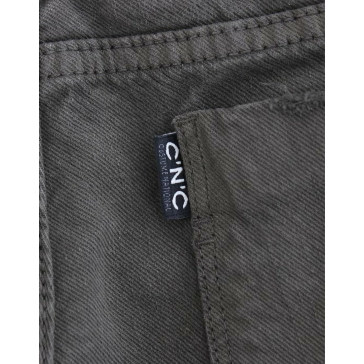 Costume National Green slim leg jeans