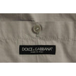 Dolce & Gabbana Beige Silk Blend Dress Formal Vest Gilet
