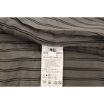 Dolce & Gabbana Gray Cotton Stretch Dress Vest Blazer