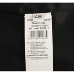 Dolce & Gabbana Gray Wool Silk Dress Vest Gilet Weste