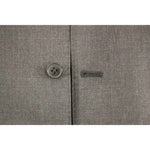 Dolce & Gabbana Gray Wool Formal Dress Vest Gilet Weste