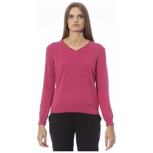 Baldinini Trend Fuchsia Viscose Women Sweater Baldinini Trend