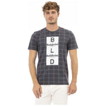 Baldinini Trend Gray Cotton Men T-Shirt