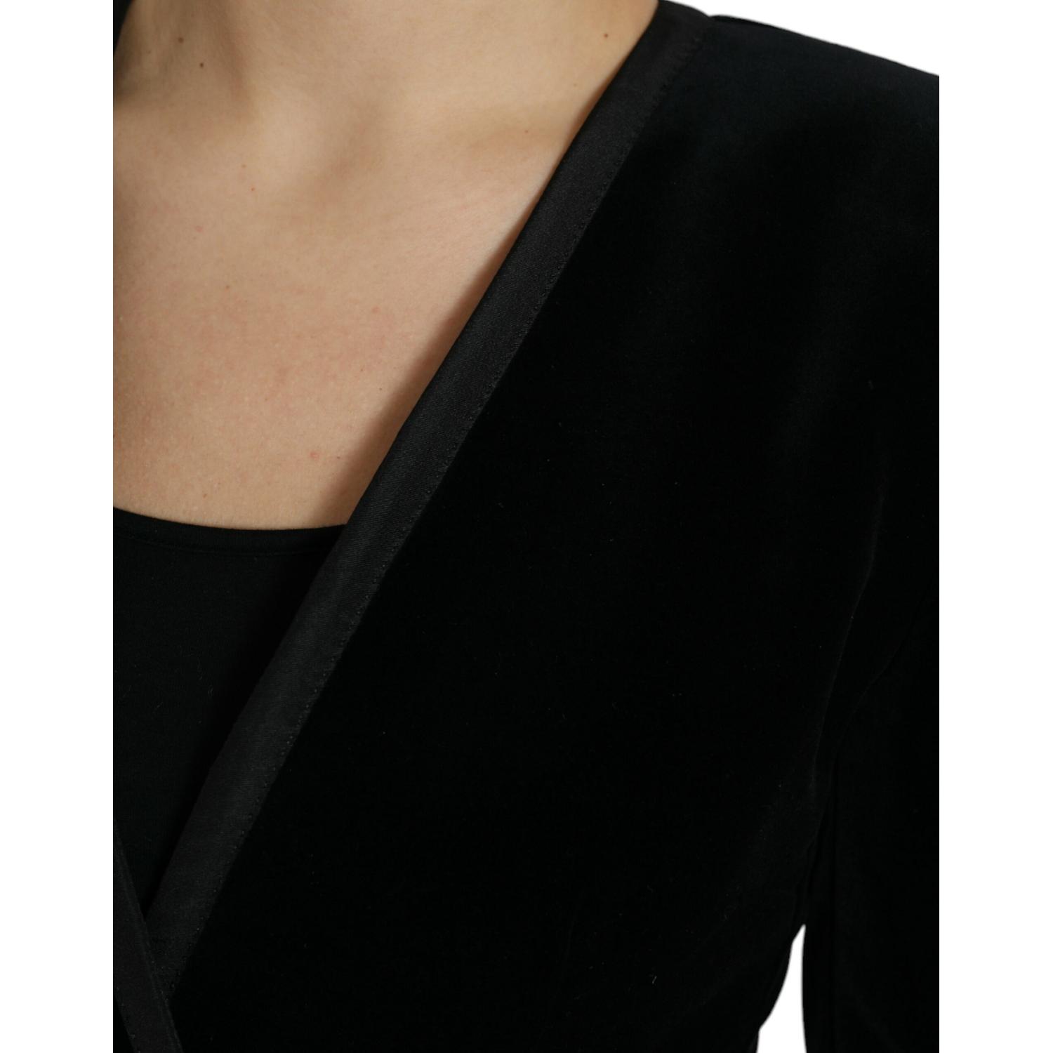 优雅双排扣棉丝西装外套