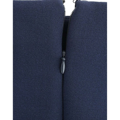 Costume National Blue nylon mini skirt
