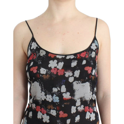 Costume National Floral silk mini dress