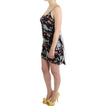 Costume National Floral silk mini dress
