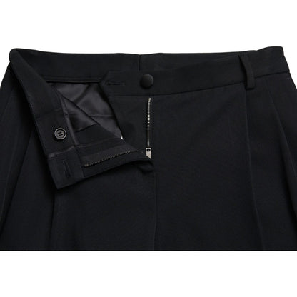 Dolce & Gabbana Black Mid Waist Skinny Cropped Pants