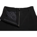 Dolce & Gabbana Black Wool Stretch High Waist Skinny Pants