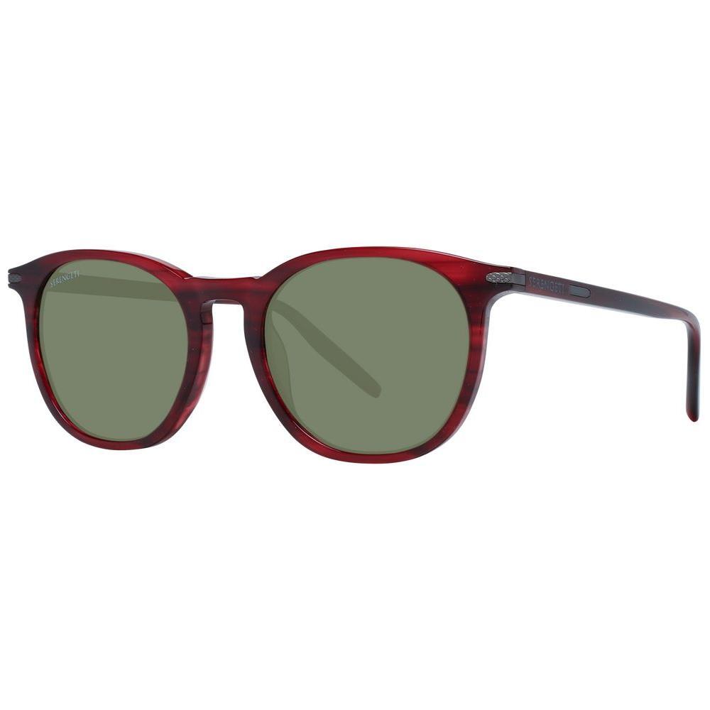Serengeti Red Unisex Sunglasses SE-1044479