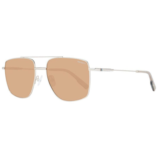 Hackett Gold Men Sunglasses Hackett