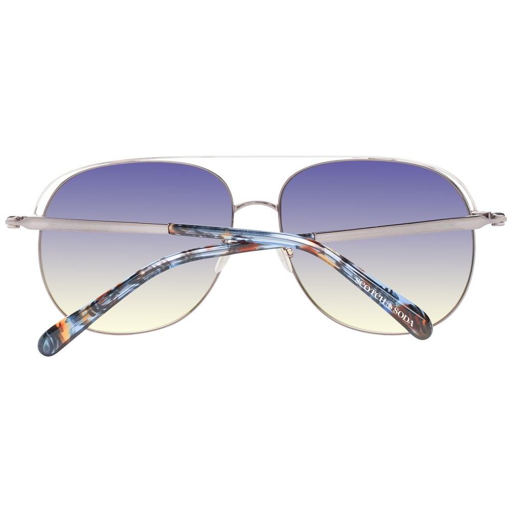 Scotch & Soda Silver Men Sunglasses Scotch & Soda