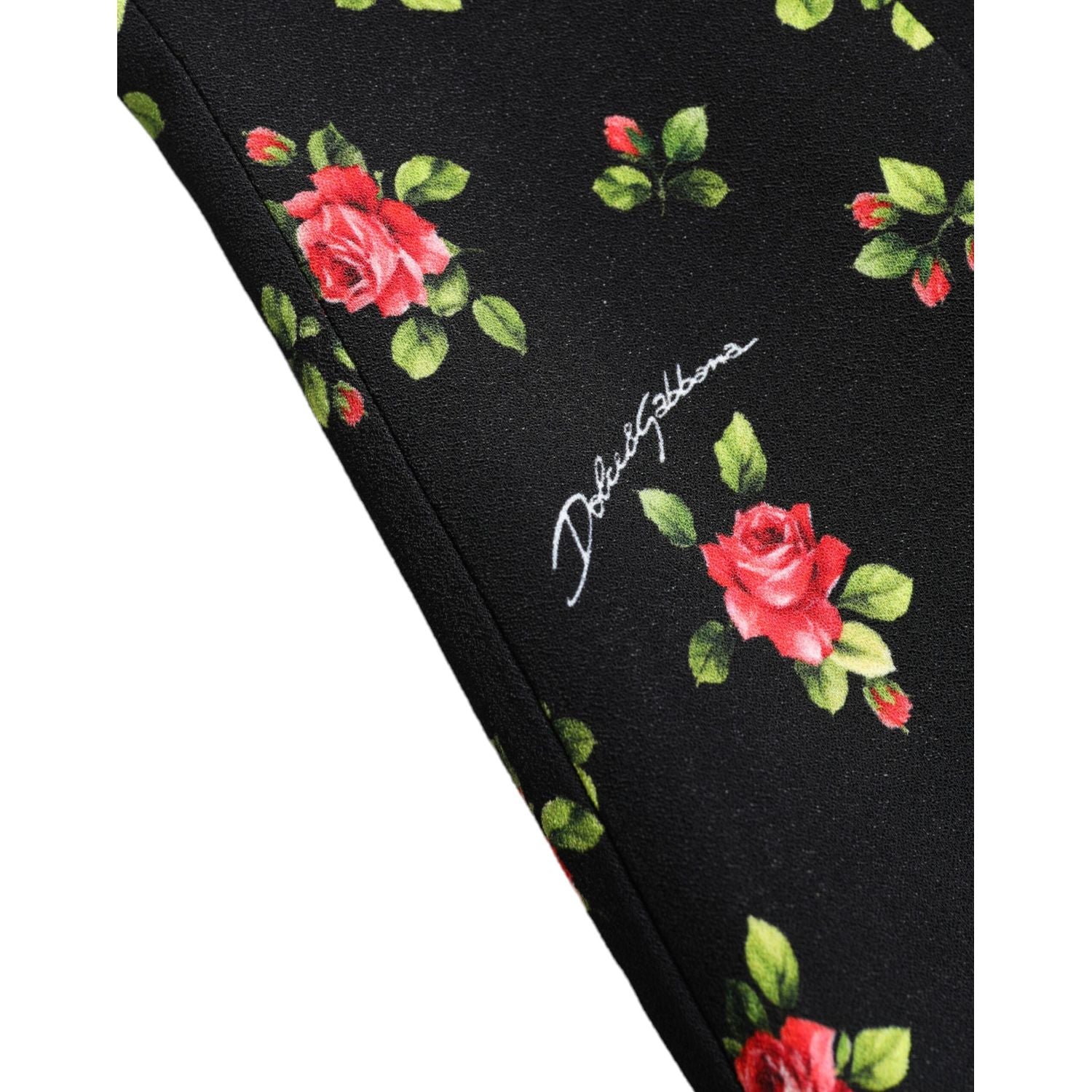 优雅花卉真丝混纺上衣