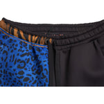 Dolce & Gabbana Black Tiger Print Cargo Jogger Pants