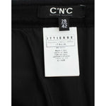 Costume National Gray checkered mini skirt