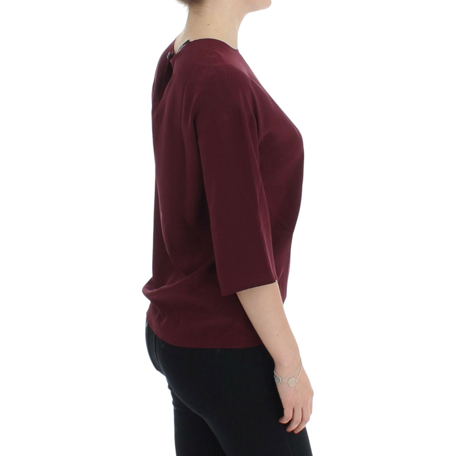 迷人的西西里丝绸上衣