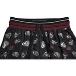 Dolce & Gabbana Black Ring Silk Jogging Trousers Pants