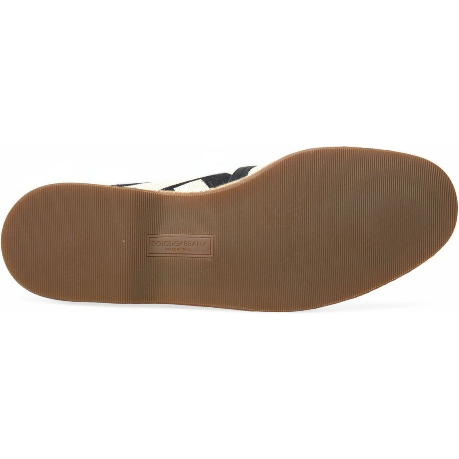 别致的条纹帆布帆布鞋