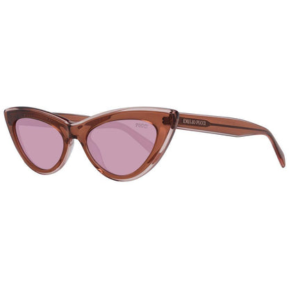 Emilio Pucci Brown Women Sunglass