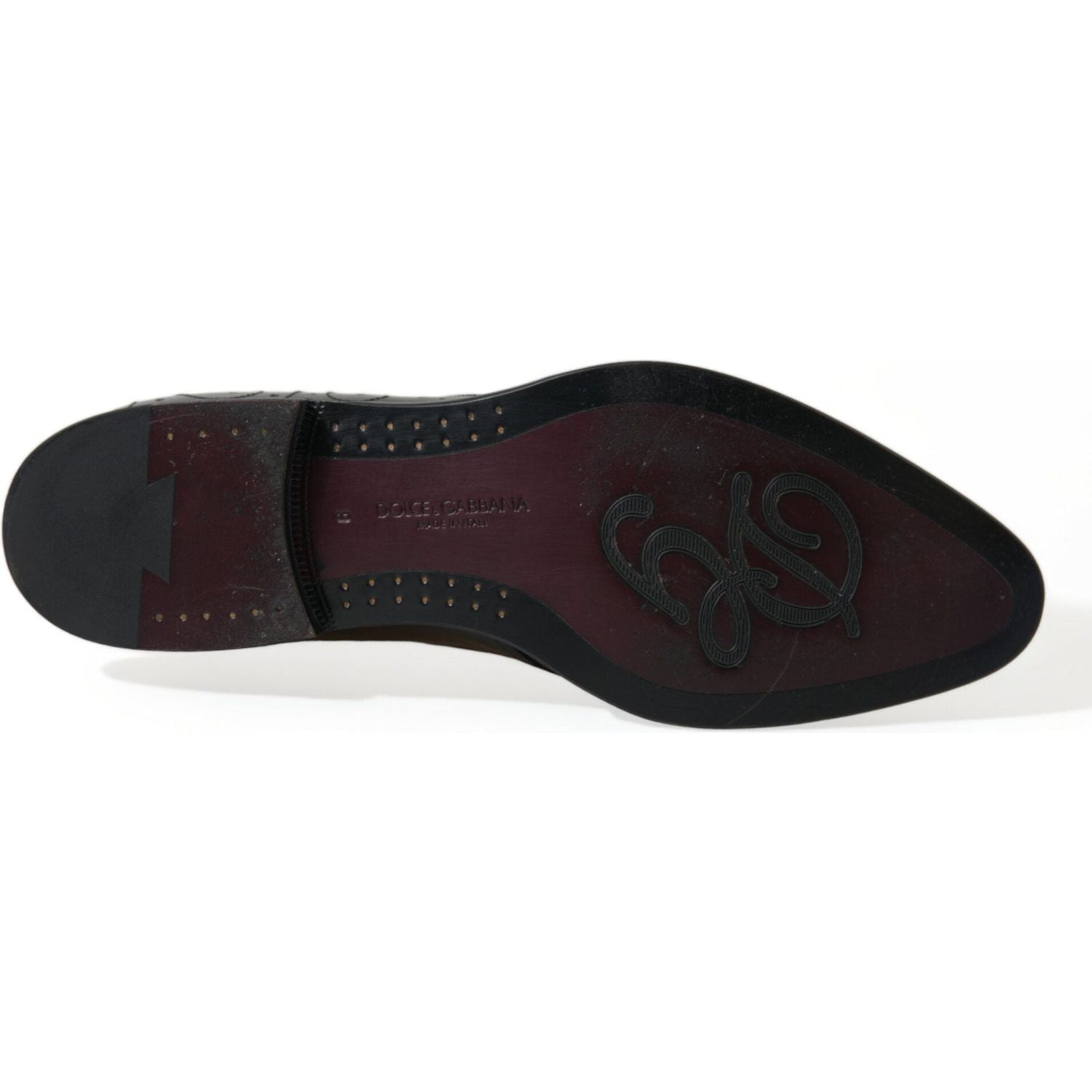 优雅黑色皮革德比正装鞋