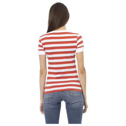 Trussardi Action Multicolor Cotton Women T-Shirt