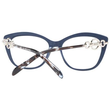 Emilio Pucci Blue Women Glasses Frame