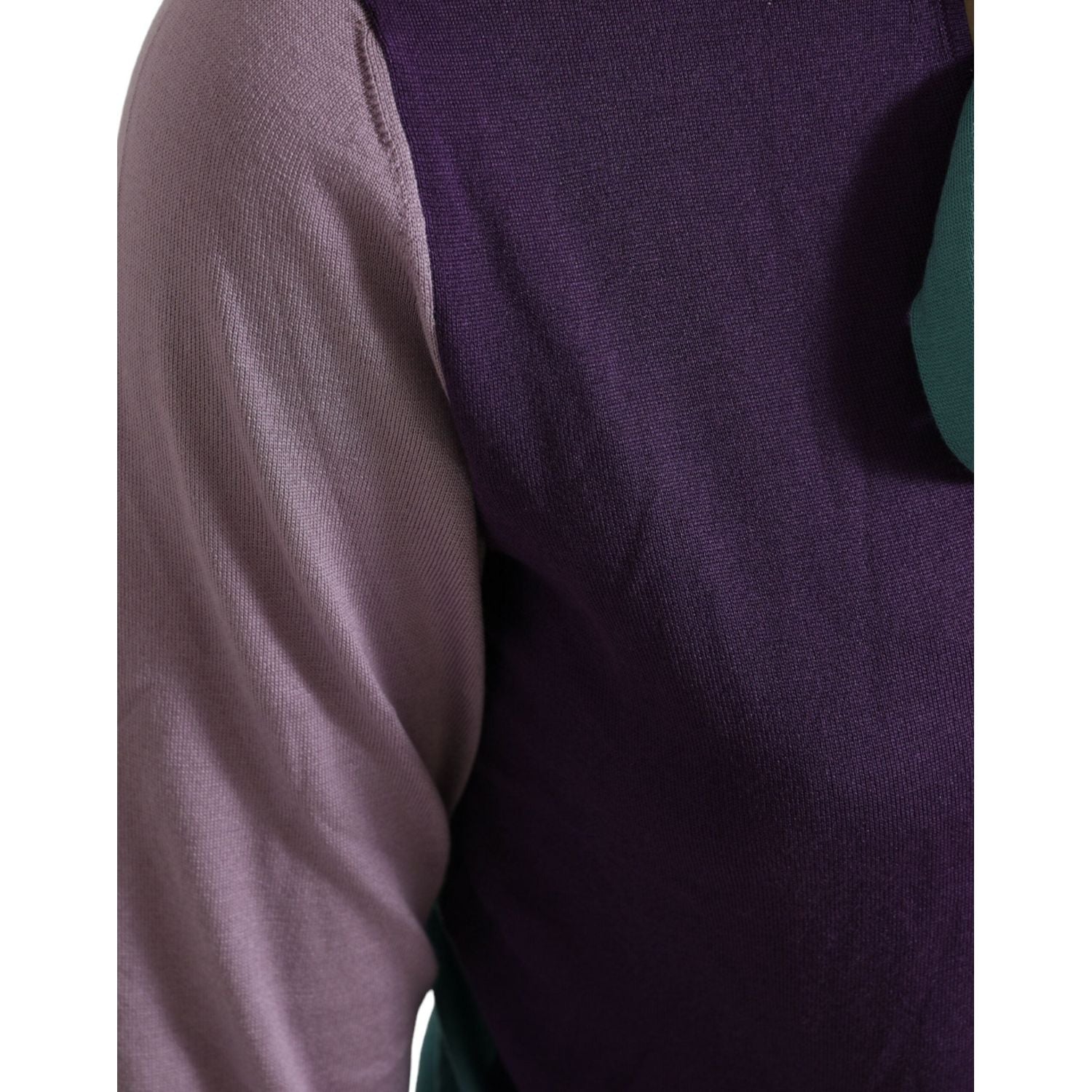 多色真丝蝴蝶结毛衣