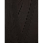Dolce & Gabbana Black Wool V-neck Crossed Cardigan Sweater