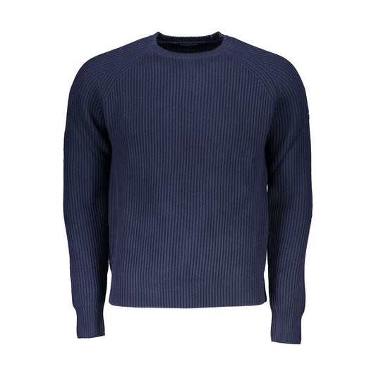 North Sails Eco-Conscious Crew Neck Sweater in Blue North Sails