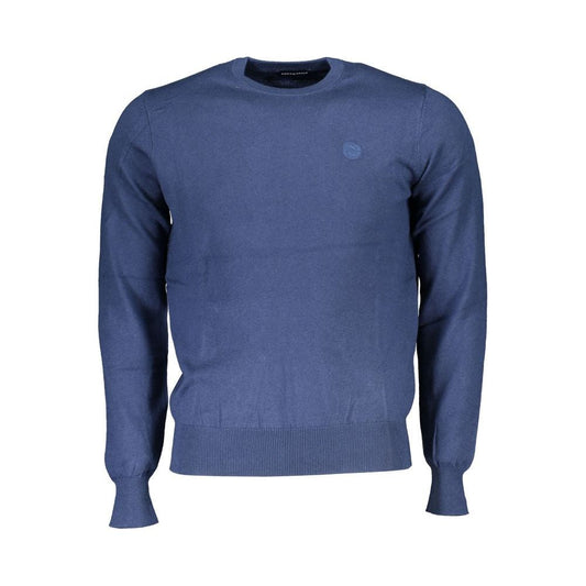 North Sails Crew Neck Blue Cozy Sweater North Sails