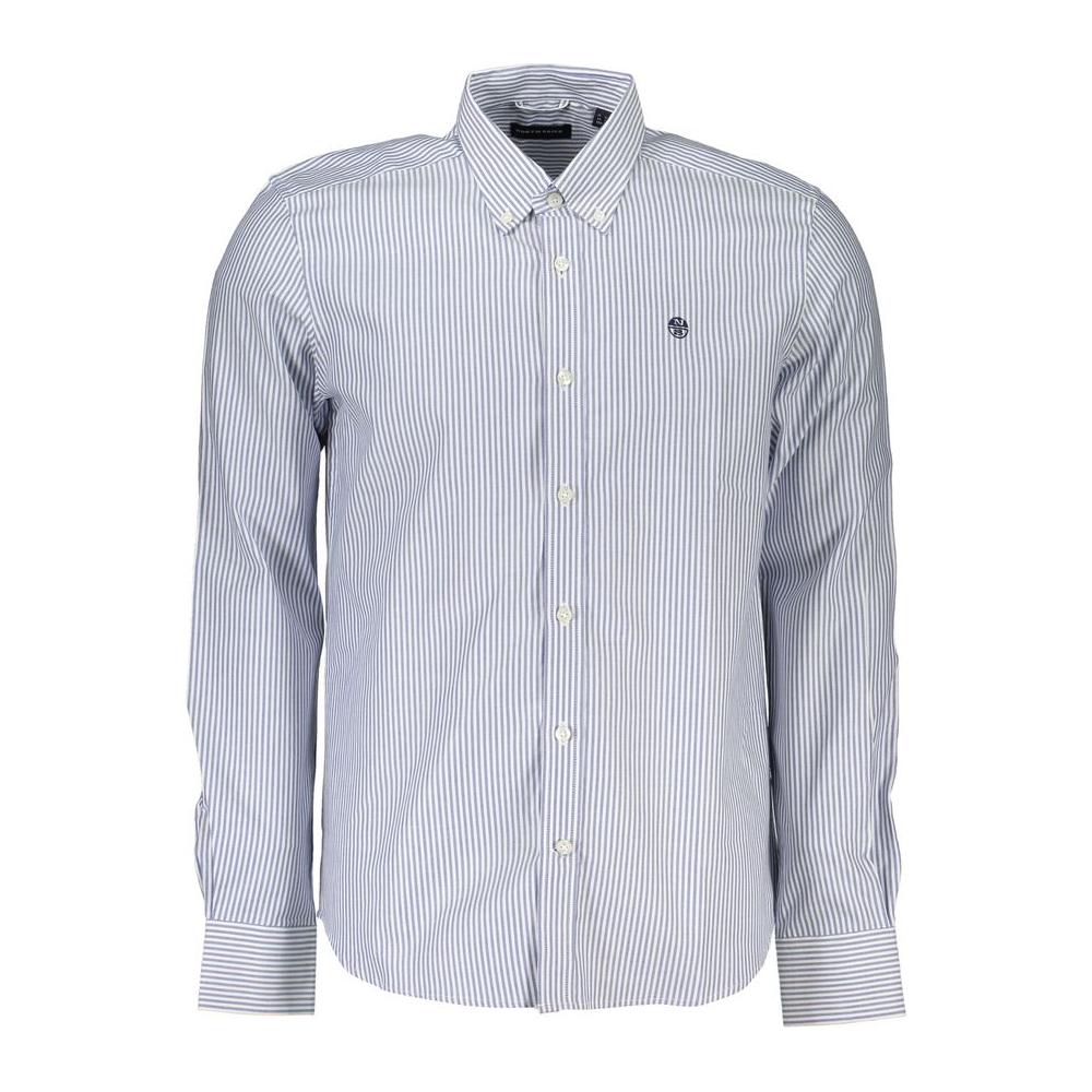 North Sails Eco-Friendly Striped Cotton Shirt North Sails