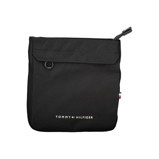 Tommy Hilfiger Eco-Chic Black Shoulder Bag for Men Tommy Hilfiger