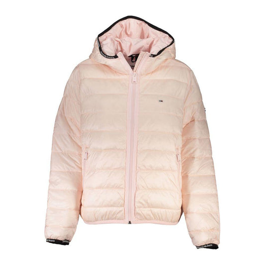 Tommy Hilfiger Chic Recycled Polyester Pink Jacket Tommy Hilfiger