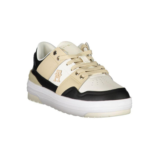 Tommy Hilfiger Elegant Lace-up Sneakers with Contrast Details Tommy Hilfiger