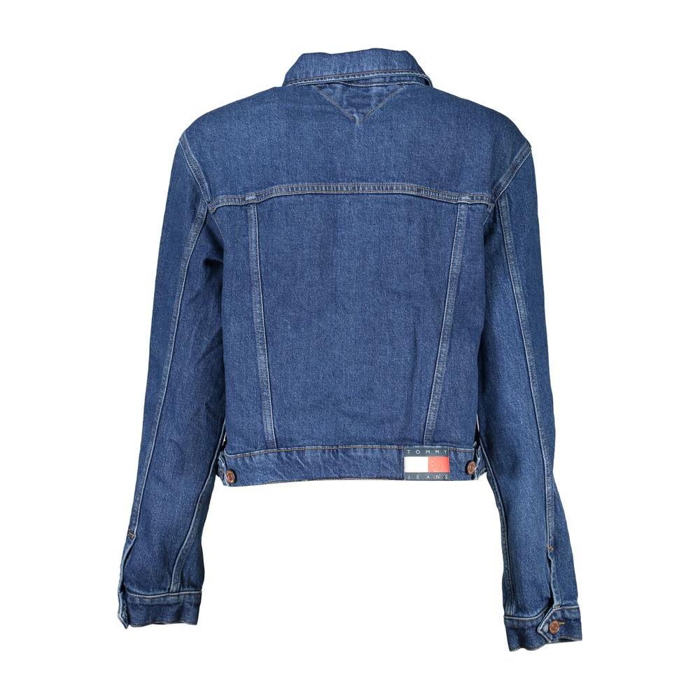 Tommy Hilfiger Chic Denim Long Sleeve Embroidered Jacket Tommy Hilfiger