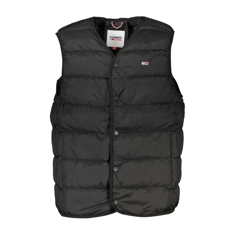 Tommy Hilfiger Sleek Sleeveless Recycled Nylon Vest Tommy Hilfiger