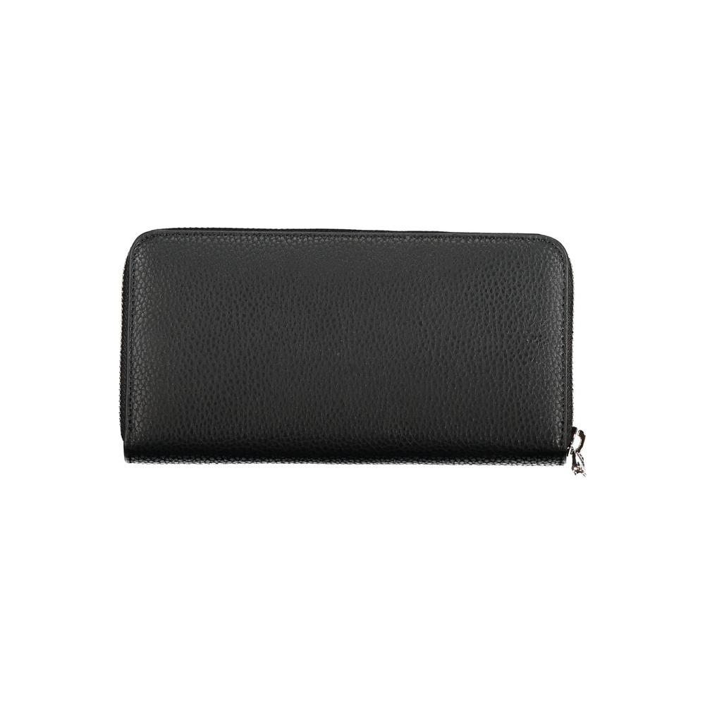 Tommy Hilfiger Sleek Black Multipurpose Wallet Tommy Hilfiger