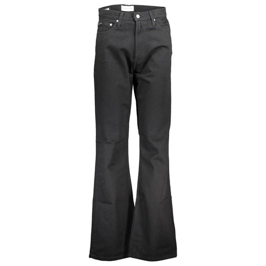 Calvin Klein Sleek Black Organic Bootcut Denim Calvin Klein