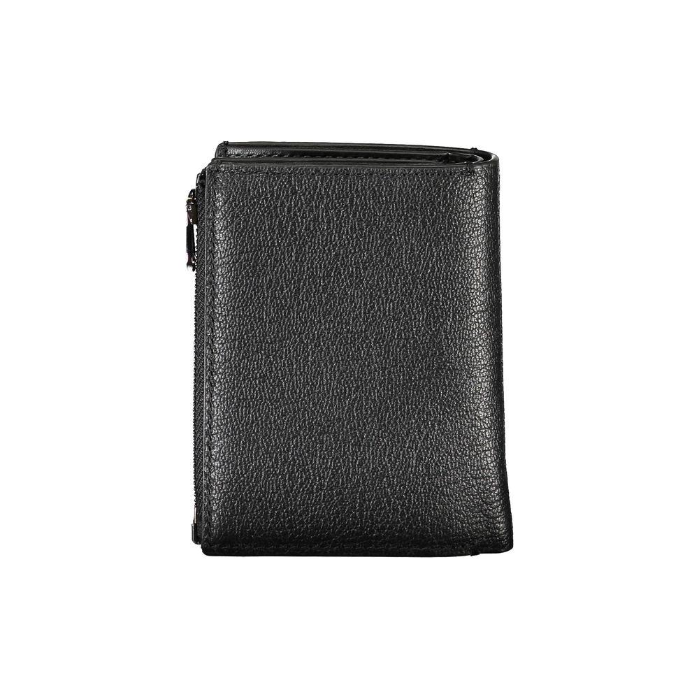 Calvin Klein Sleek Black Leather Wallet with Coin Purse Calvin Klein