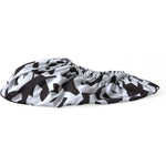 Dolce & Gabbana White Logo Print Nylon Slip On Flats Shoes