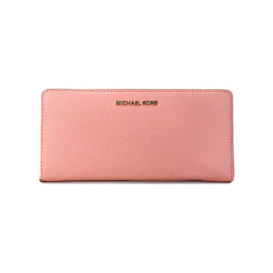 Michael Kors Jet Set Travel Large Primrose Leather Continental Wristlet Wallet Michael Kors