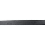Dolce & Gabbana Black Suede Leather Gold Metal Buckle Belt