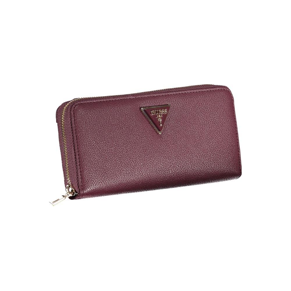 Guess Jeans Elegant Purple Polyethylene Wallet Guess Jeans