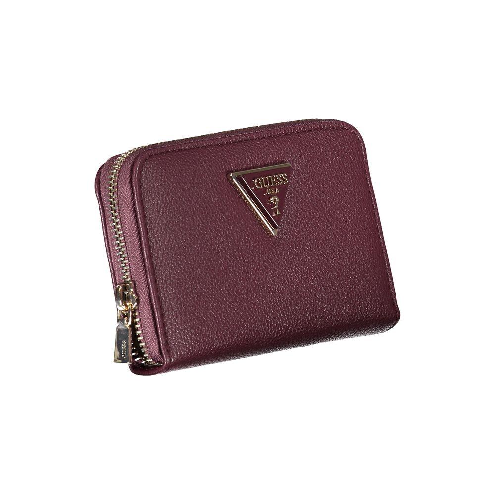 Guess Jeans Elegant Purple Multi-Compartment Wallet Guess Jeans