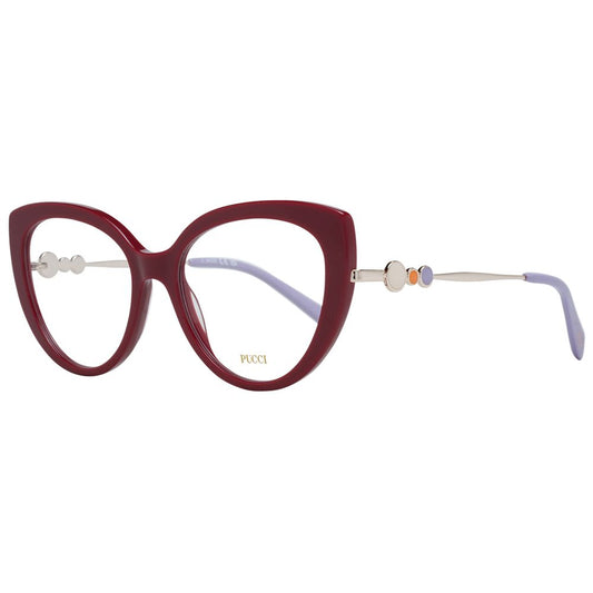 Emilio Pucci Red Women Optical Frames PU-1049630